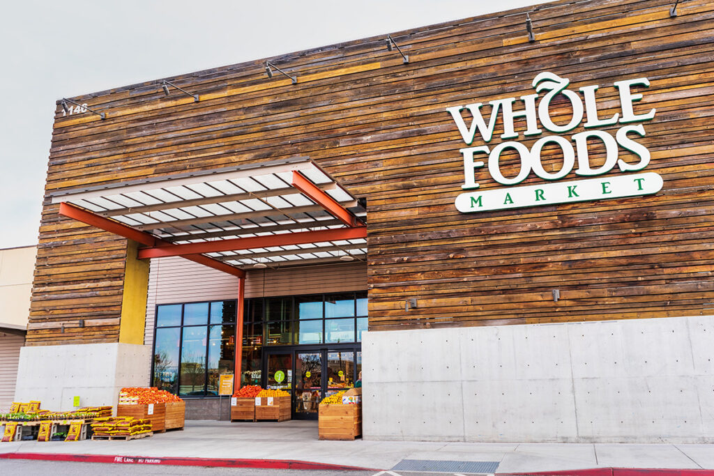 Grocery shopping at stores like Whole Foods gives the options to take advantage of extra savings, if you are a Amazon Prime member.