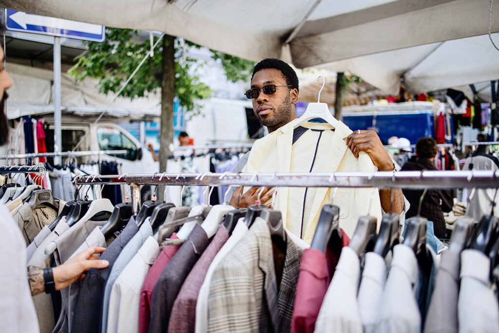 If you need thrifting tips, one of the rules is always try on secondhand clothes.

via Beyond Finance