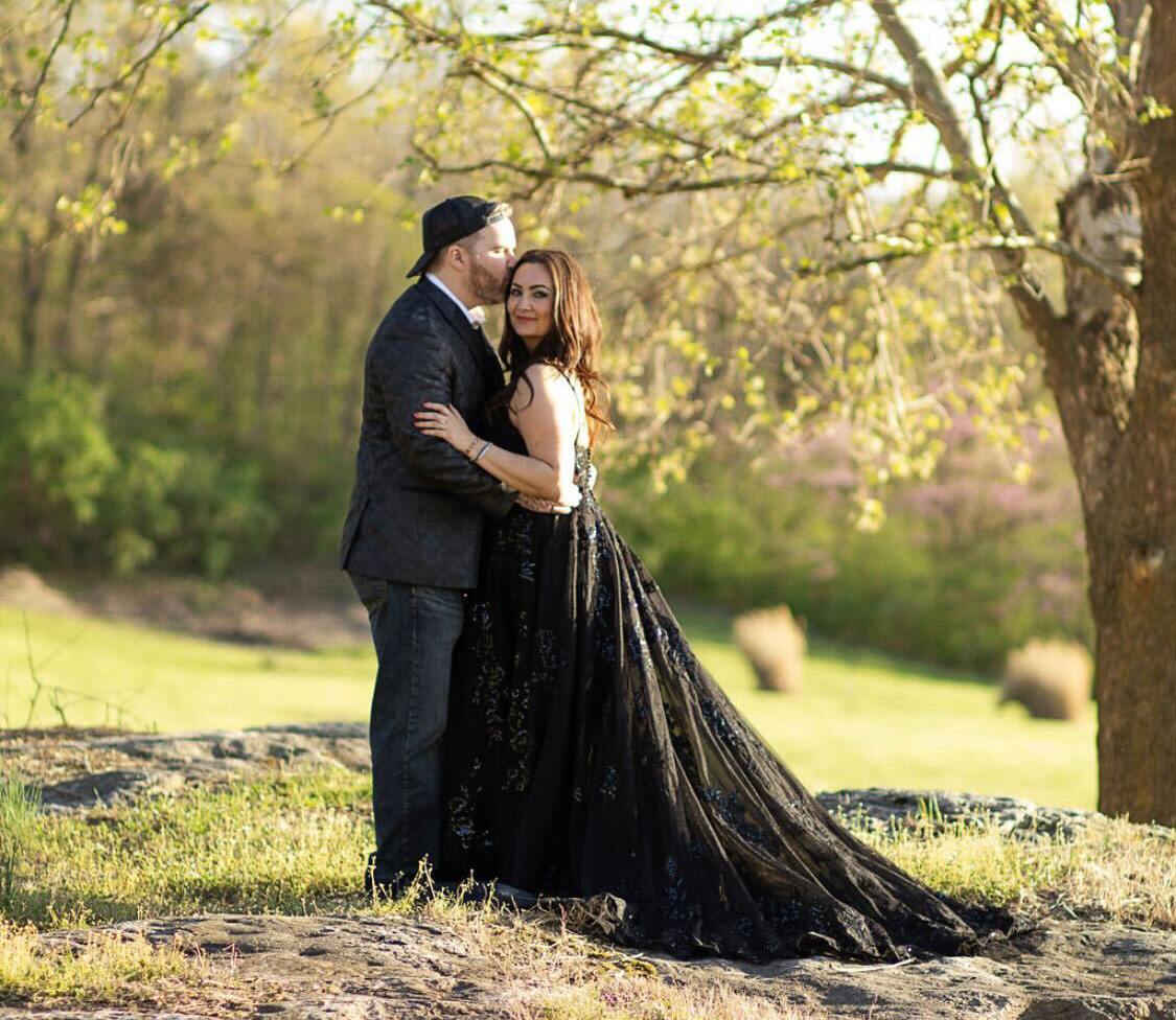 Dr. Erika Rasure, one of our financial counselors, on her wedding day!