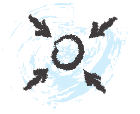 Recenter pillar icon