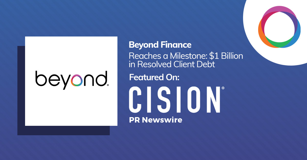 Beyond Finance has $1 billion in resolved client debt