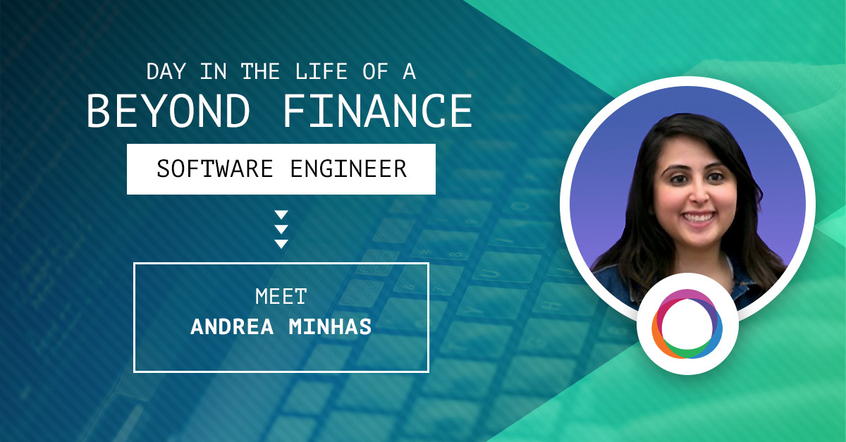 Image of Andrea - Beyond Finance Software Engineer