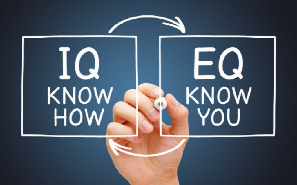 IQ connects with EQ, much like financial wellness does with emotional literacy
