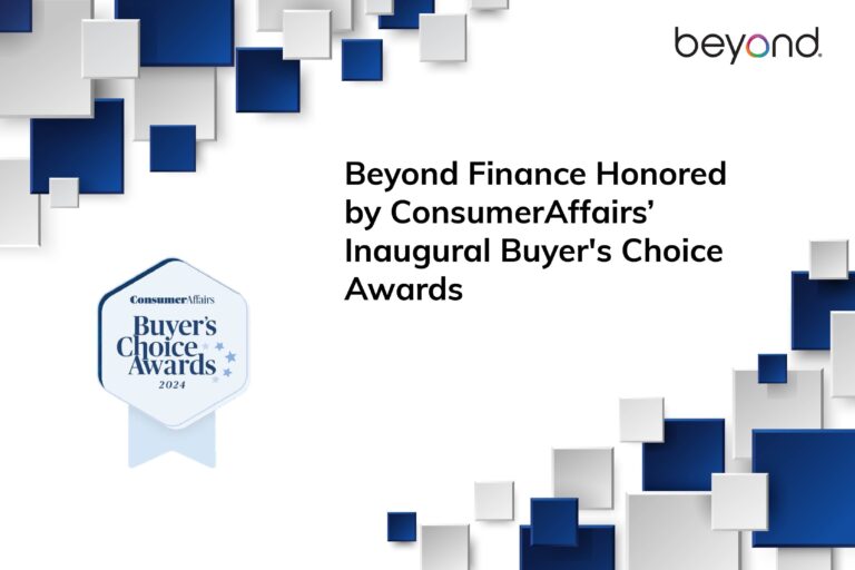 ConsumerAffairs Honors Beyond Finance with Three Inaugural “Buyer’s Choice Awards”