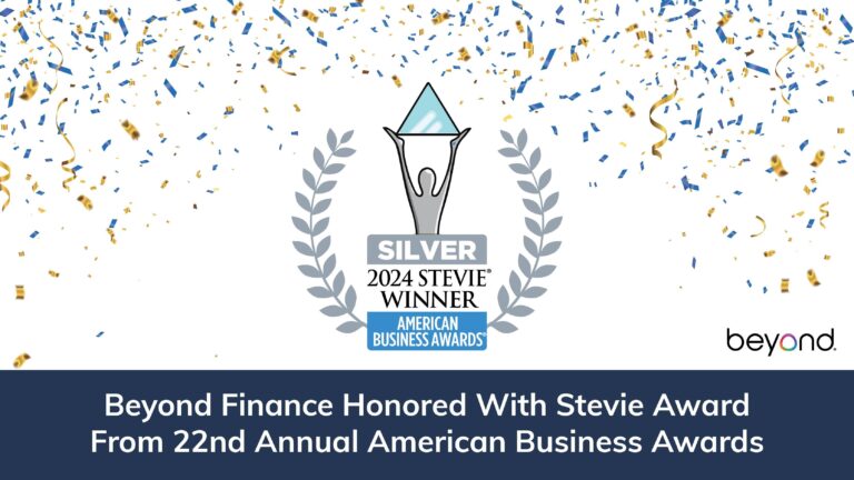 Beyond Finance Stevie Awards