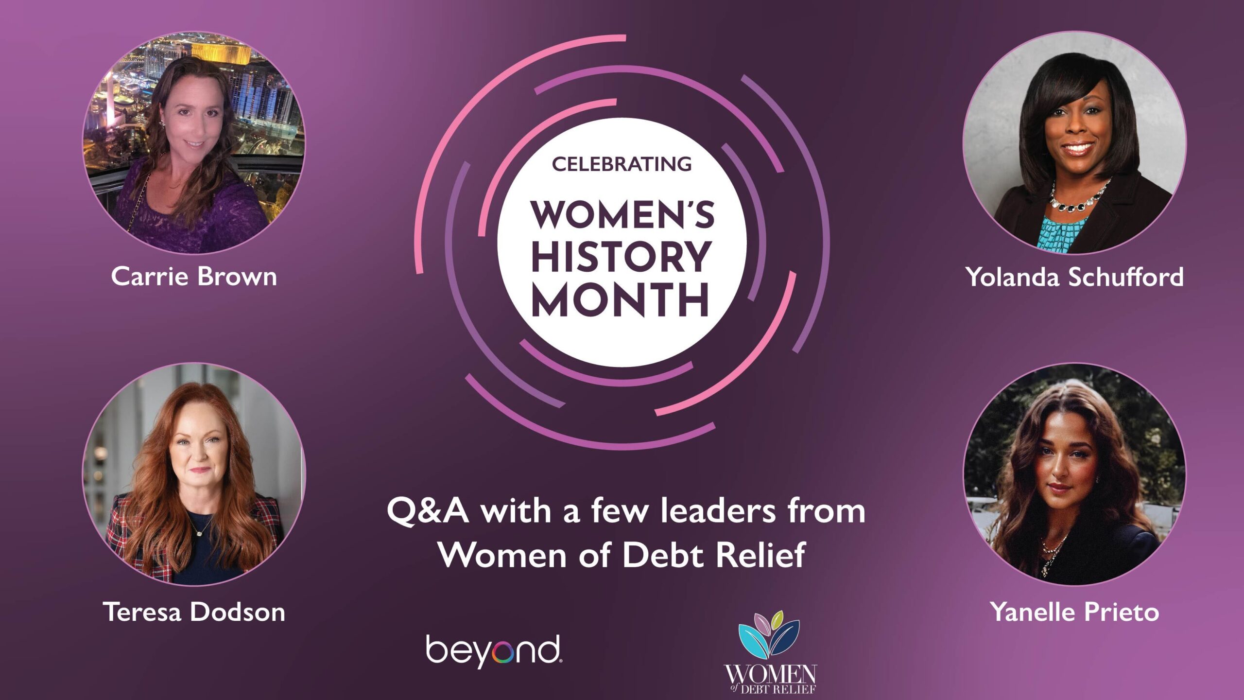 Women of Debt Relief leading the financial services industry